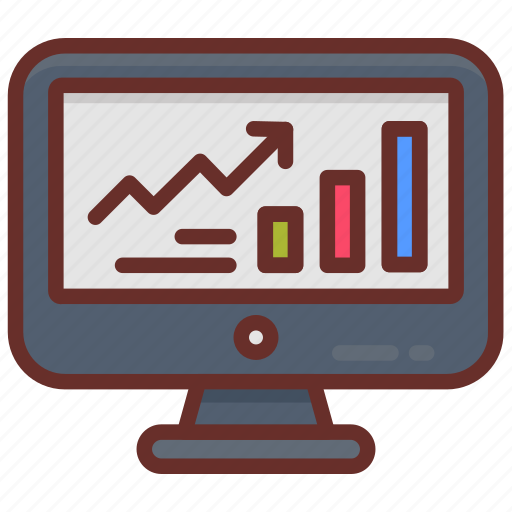 Analytic, chart, data, forecast, trend, analytical, graph icon - Download on Iconfinder