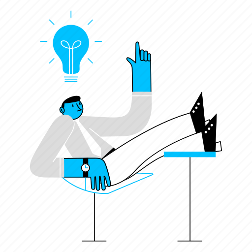 Finding, business, ideas, work, management, finance, marketing illustration - Download on Iconfinder