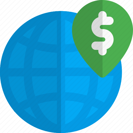 Browser, location, money, business icon - Download on Iconfinder