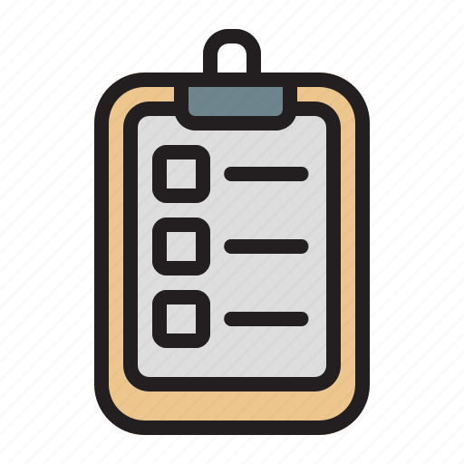Clipboard, notes, record, entry, test, trials, testing icon - Download on Iconfinder