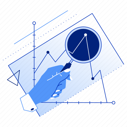 Chart, analysis, analytics, business, statistics, report, graph illustration - Download on Iconfinder