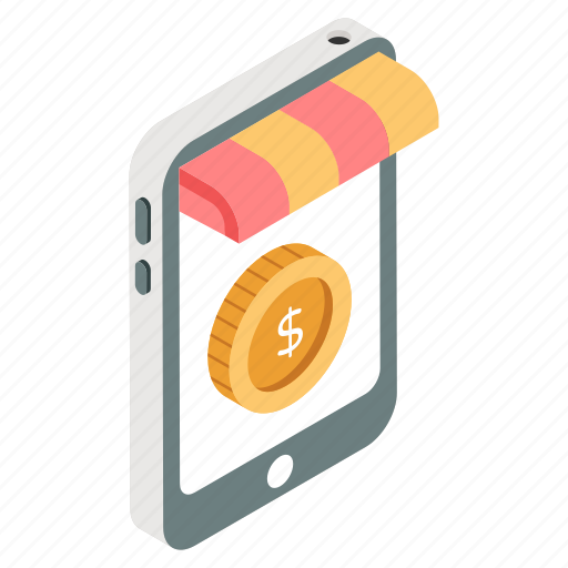 Mobile money, mobile dollar, mobile investment, mobile cash, banking app icon - Download on Iconfinder