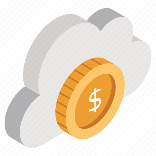 Cloud money, cloud earning, cloud dollar, cloud cash, cloud investment icon - Download on Iconfinder
