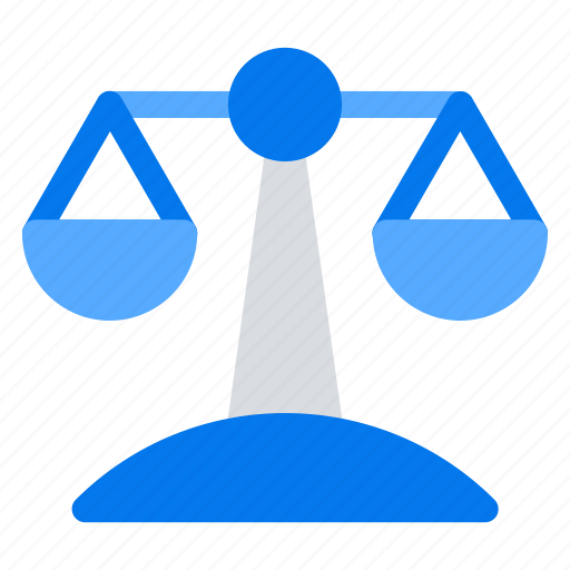 Scale, balanced, justice, judge, law icon - Download on Iconfinder