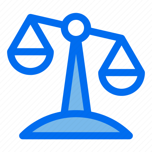 Scale, unbalanced, justice, judge, law icon - Download on Iconfinder