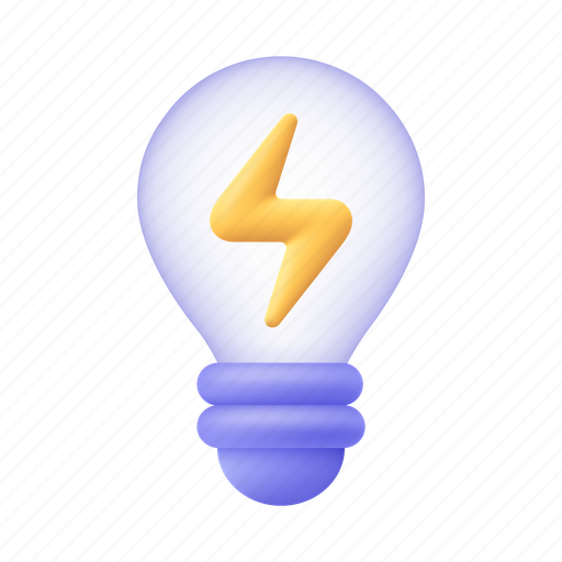 Idea, think, thinking, business, brain, innovation, light 3D illustration - Download on Iconfinder