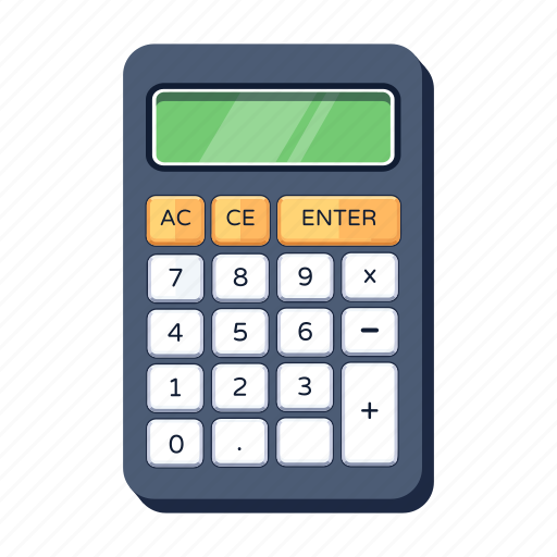 Reckoner, calculator, totalizer, adding device, calculation device icon - Download on Iconfinder