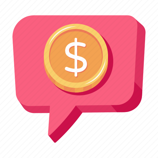 Euro message, euro chat, financial message, business message, financial talk icon - Download on Iconfinder