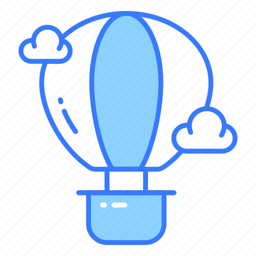 Hot, air, balloon, adventure, flight, exploration, transport icon - Download on Iconfinder