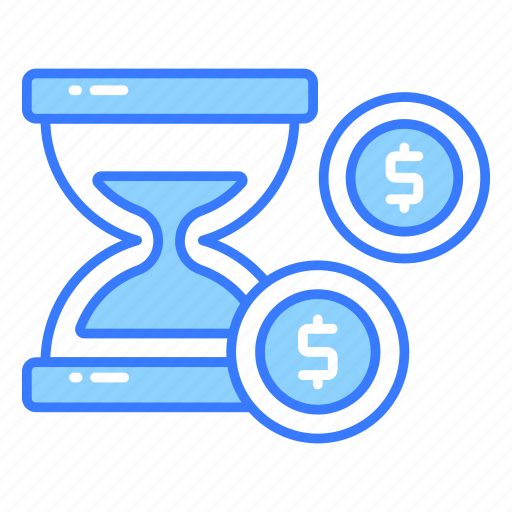 Time, money, business, hourglass, investment, efficiency, productivity icon - Download on Iconfinder