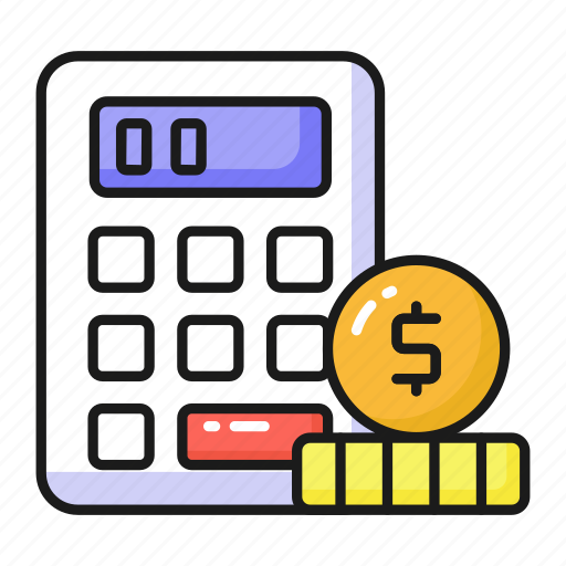 Accounting, calculator, calculation, estimator, financial, estimation, cost icon - Download on Iconfinder