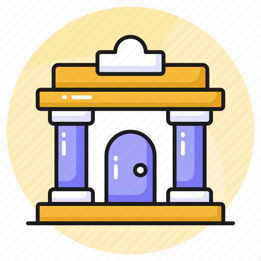 Bank, building, architecture, finance, business, money, corporate icon - Download on Iconfinder