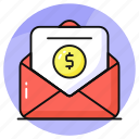 financial, business, mail, email, message, letter, currency