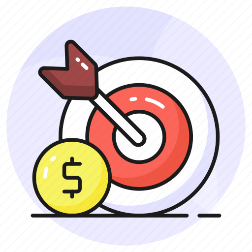 Business, target, financial, focus, aim, objective, dartboard icon - Download on Iconfinder