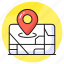 map, location, navigation, destination, position, gps, pin 