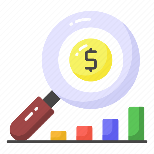 Financial, search, business, investigation, audit, find, exploration icon - Download on Iconfinder