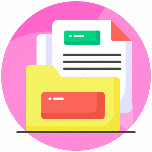 Business, document, file, folder, contract, agreement, financial icon - Download on Iconfinder
