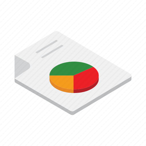 Piechart, paper, file, report, business icon - Download on Iconfinder