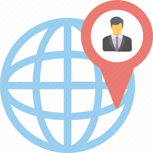 Global business, global office, globalization, internationalization, virtual businessman icon - Download on Iconfinder
