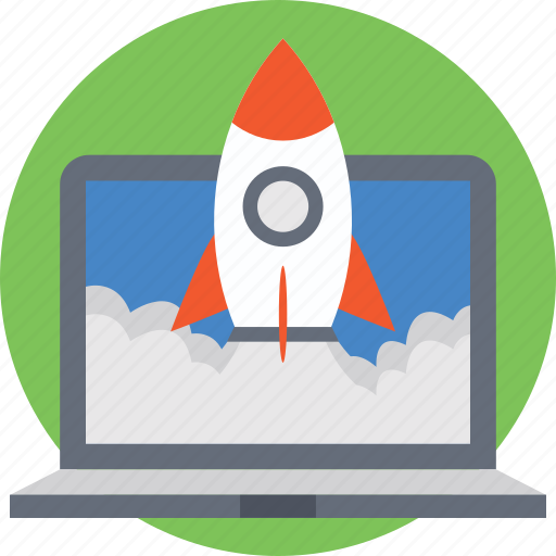 Web development, web launching, web release, web startup, website launch icon - Download on Iconfinder
