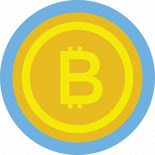 Bitcoin, cryptocurrency, digital currency, golden coin, physical bitcoin icon - Download on Iconfinder