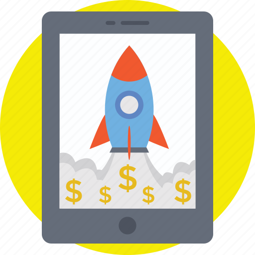 Business launch, new business, online business, rocket launch icon - Download on Iconfinder