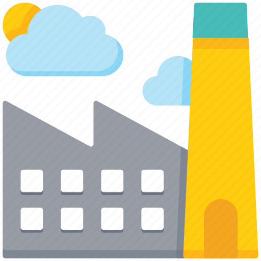 Building, cloudy, factory, industry icon - Download on Iconfinder