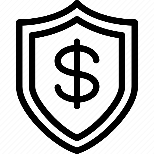 Inshurance, business, line-icon, protection, safety, shield icon - Download on Iconfinder