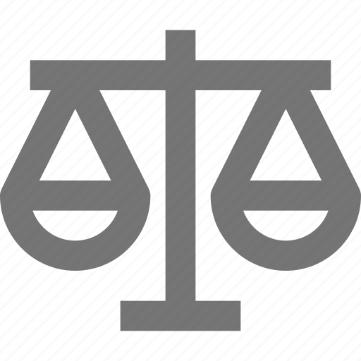 Scale, balance, court, justice, law, libra, measure icon - Download on Iconfinder