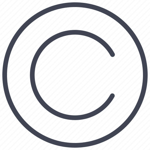 Copy, right, business, c, circle icon - Download on Iconfinder