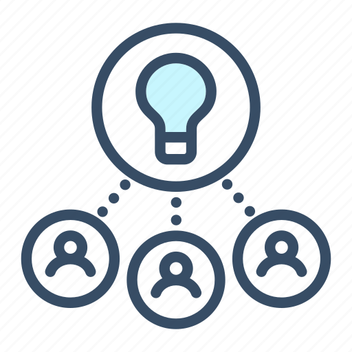 Collaboration, collaborative idea, cooperation, development, idea, innovation, interaction icon - Download on Iconfinder