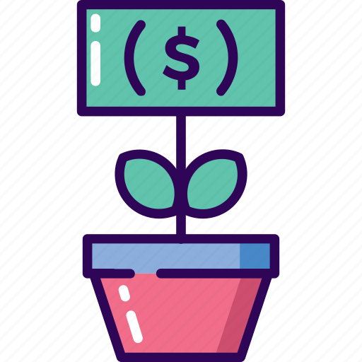 Business, growth, money, plant icon - Download on Iconfinder