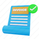 invoice, payment, shopping, money, business, bill, document, finance, paper 