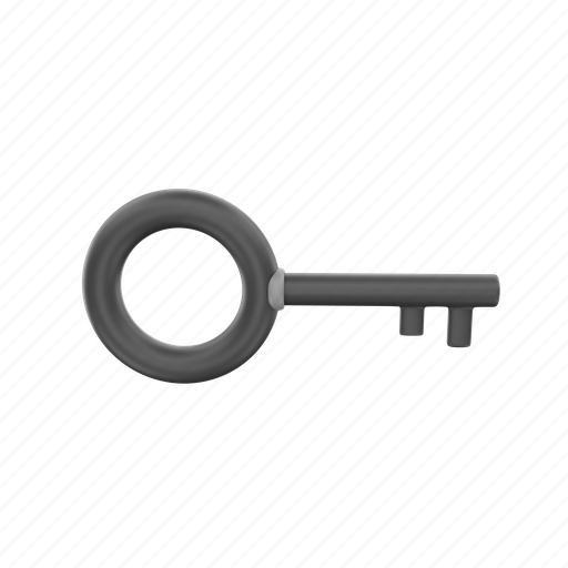 Key, unlock, secure, password, safe, safety, protection 3D illustration - Download on Iconfinder