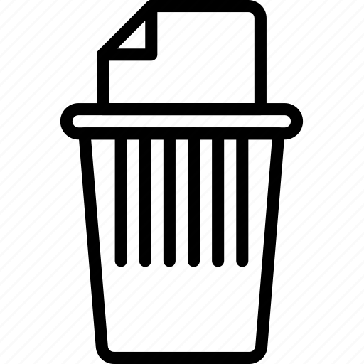 Business, paper, shred, shredder, trash icon - Download on Iconfinder
