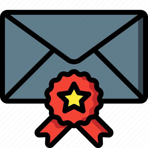Business, email, favourite, mail, starred icon - Download on Iconfinder