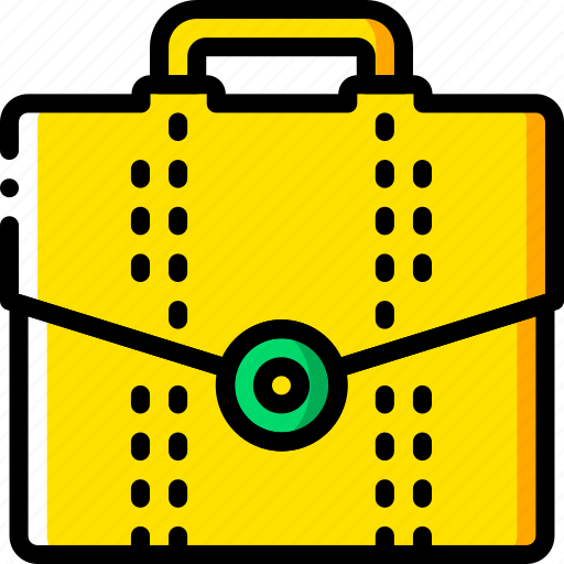 Breifcase, business, storage, yellow icon - Download on Iconfinder