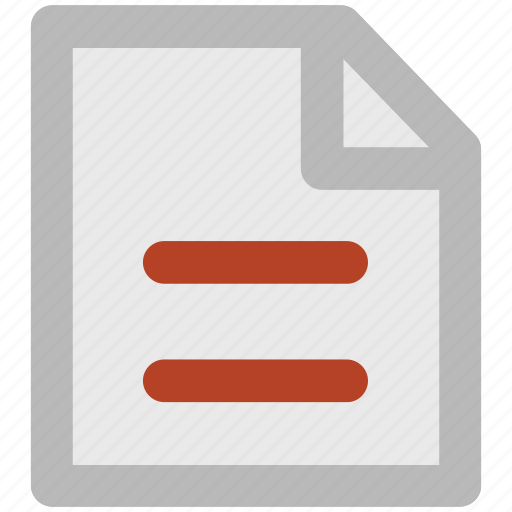 Document, draft, file, note, sheet, text icon - Download on Iconfinder