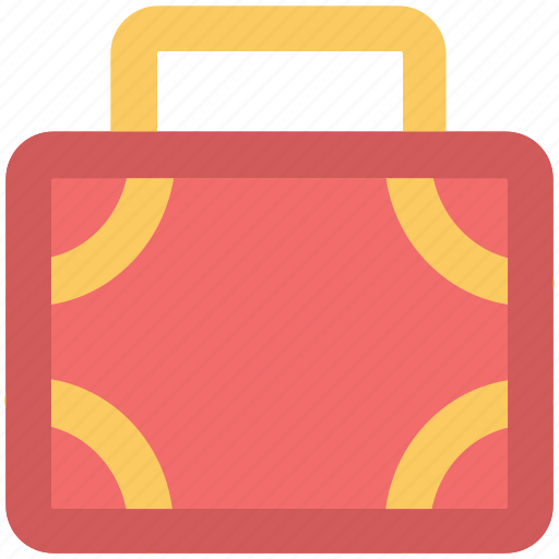 Bag, briefcase, business bag, carryall, laptop bag, school bag, suitcase icon - Download on Iconfinder