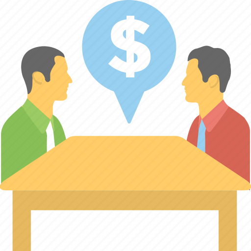 Business conversation, business deal, business meeting, business partnership, financial chat icon - Download on Iconfinder