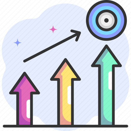 Growth, benefit, diagram, bar graph, statistics icon - Download on Iconfinder
