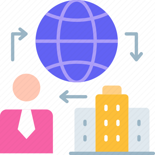 International business, business, international, multinational, corporation icon - Download on Iconfinder