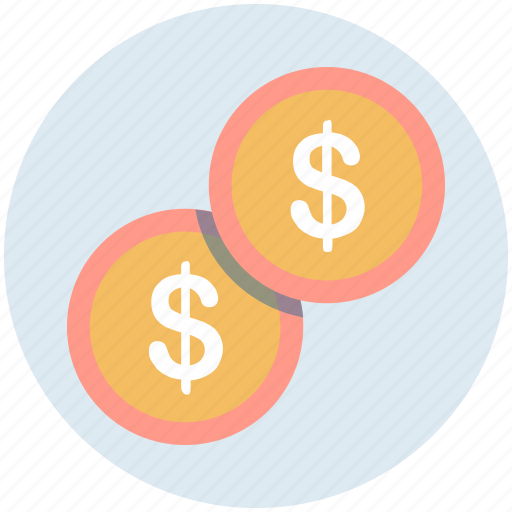 Cash, coin, currency, dollar, dollar coin, money icon - Download on Iconfinder