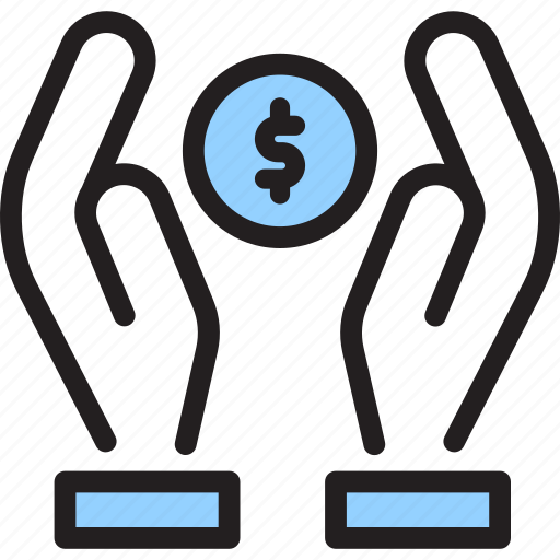 Hand, money, moneysave, save, saving, savings icon - Download on Iconfinder