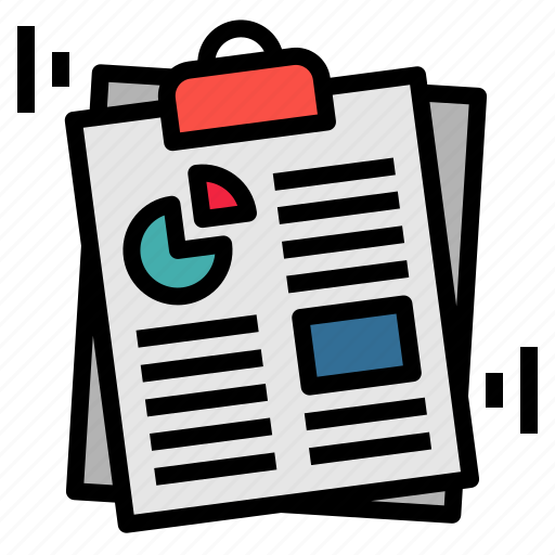 Analytics, kpi, paper, report, yearplan icon - Download on Iconfinder