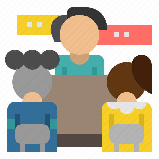 Conference, discussion, meeting, seminar, teamwork icon - Download on Iconfinder