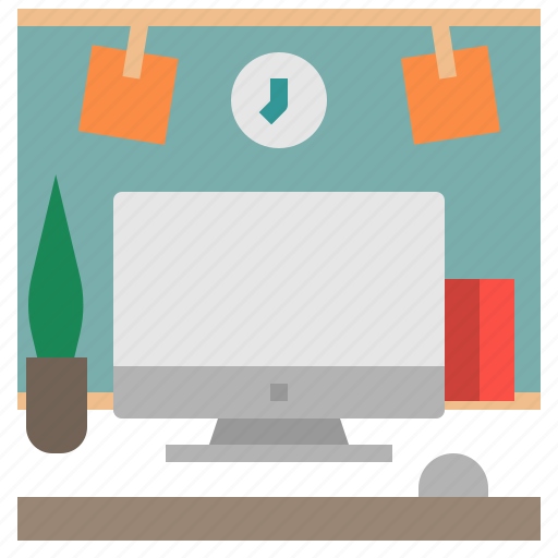 Desktop, office, stationery, workspace icon - Download on Iconfinder