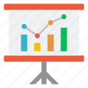analytic, board, chart, presentation, statistics 
