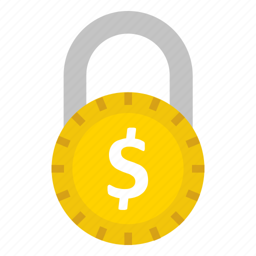 Dollar, lock, money, protection, secure icon - Download on Iconfinder