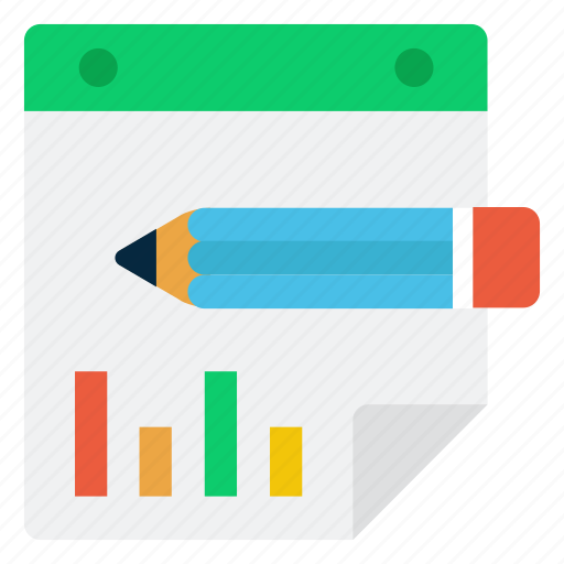 Chart, edit, file, graph, report icon - Download on Iconfinder